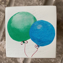 Load image into Gallery viewer, balloon wood block