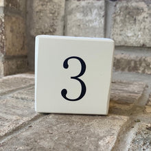 Load image into Gallery viewer, number 3 wood block