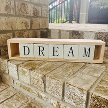 Load image into Gallery viewer, dream wood block display