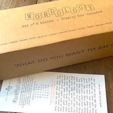 Load image into Gallery viewer, wordology packaging