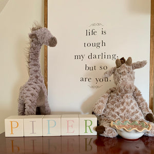Custom Letter Blocks