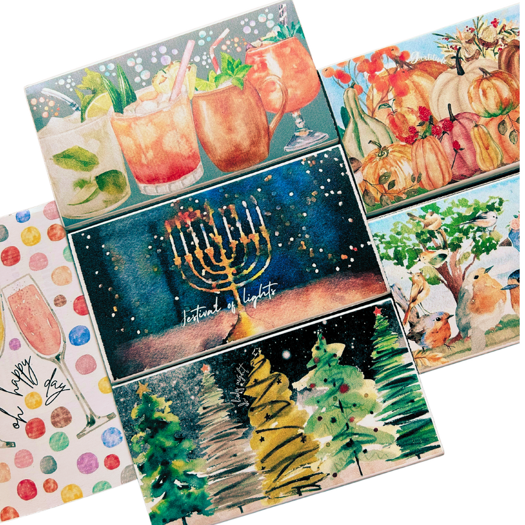 Watercolor Art Matchbox