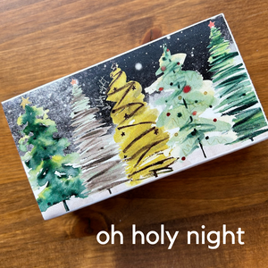 Watercolor Art Matchbox