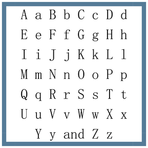 Custom Letter Blocks