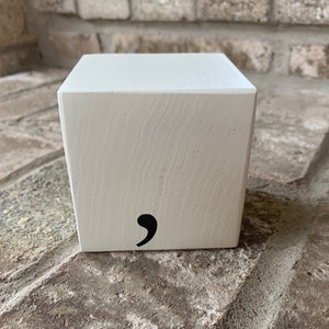 comma wood block