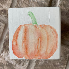 Load image into Gallery viewer, pumpkin wood block