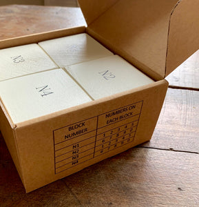 numbers add on packaging